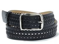 Whipstitch Belt Black view