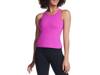 GO WALK Women's Shelf Bra Tank Top Pink view