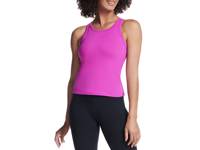GO WALK Women's Shelf Bra Tank Top Pink view
