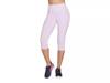 GO WALK Wear™ Women's High-Waisted Capri Leggings Light Purple view