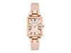 Leather Strap Watch - FINAL SALE Light Pink/Rose Gold view