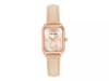 Octagonal Leather Band Watch - FINAL SALE Rose Gold/Blush view