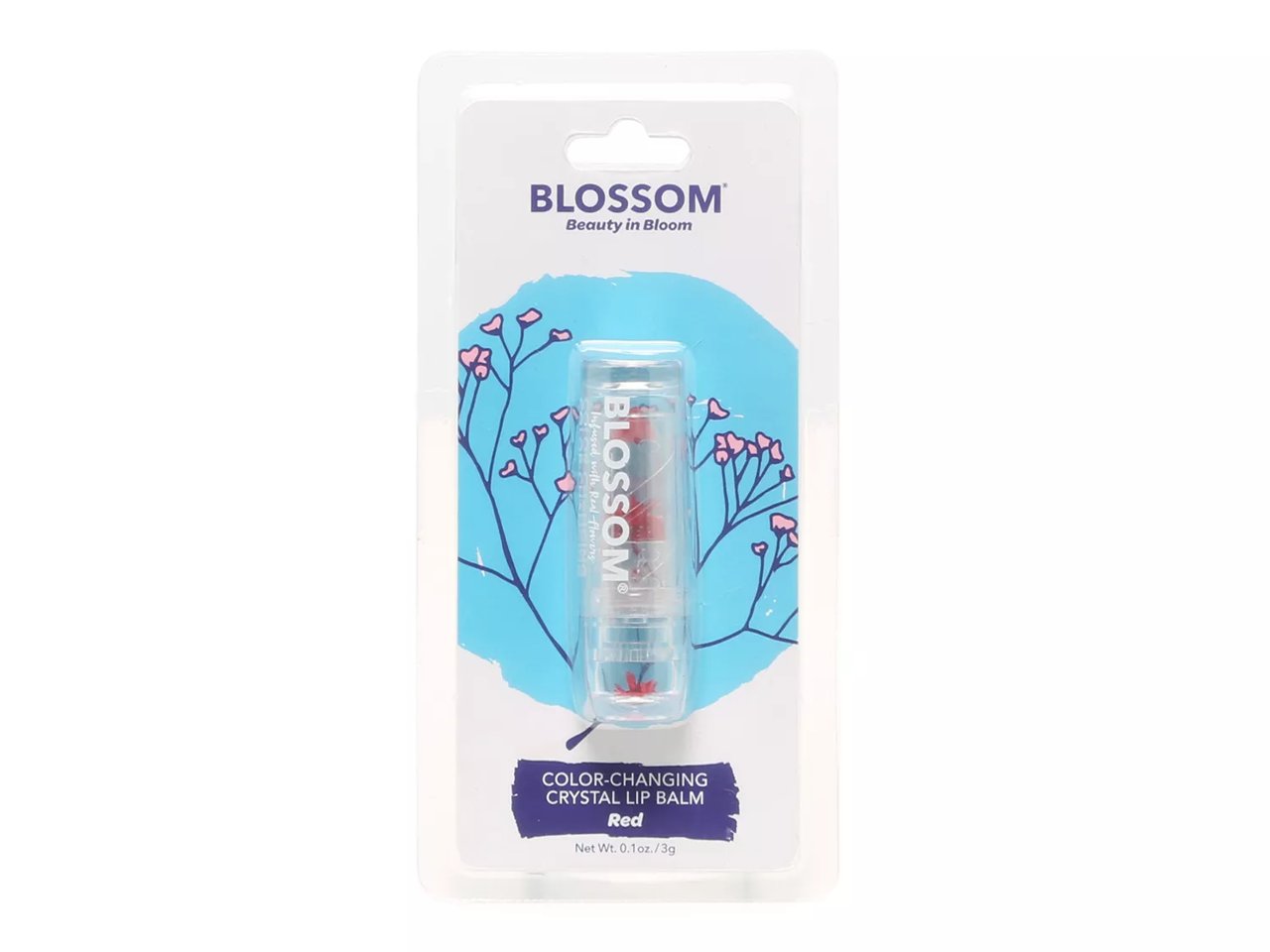 Color-Changing Red Crystal Lip Balm
