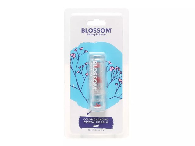 Color-Changing Red Crystal Lip Balm