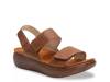 Bailee Wedge Sandal Dark Brown view