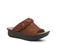 Klover Wedge Sandal Walnut view