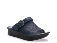 Klover Wedge Sandal Navy view