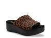 Triniti Platform Sandal Brown Leopard Print view