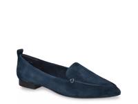 Alessi Flat Navy Suede view