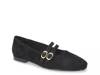 Daven Mary Jane Flat Black Suede view