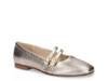 Daven Mary Jane Flat Champagne Leather view