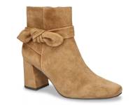 Felicity Bootie Cognac Suede view