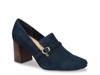 Ashton Pump Navy Suede view