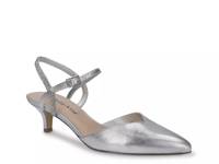 Katriana Pump Silver Metallic Leather view