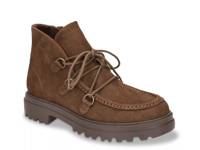 Xandy Bootie Brown Suede view