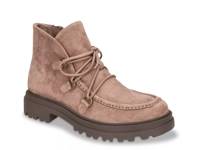 Xandy Bootie Taupe Suede view