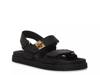 Mona Sandal Black Leather view