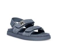 Mona Sandal Light Blue Denim Textile view