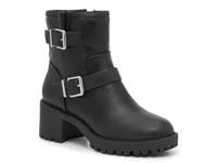 Sassan Moto Bootie Black view