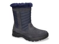 Frazer Waterproof Bootie Navy Suede view