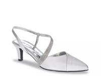 Emerald Pump Silver Metallic view