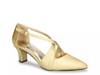 Elegance Pump Gold Satin view