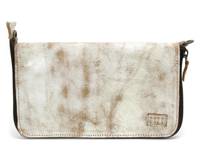 Templeton II Leather Clutch Tan view