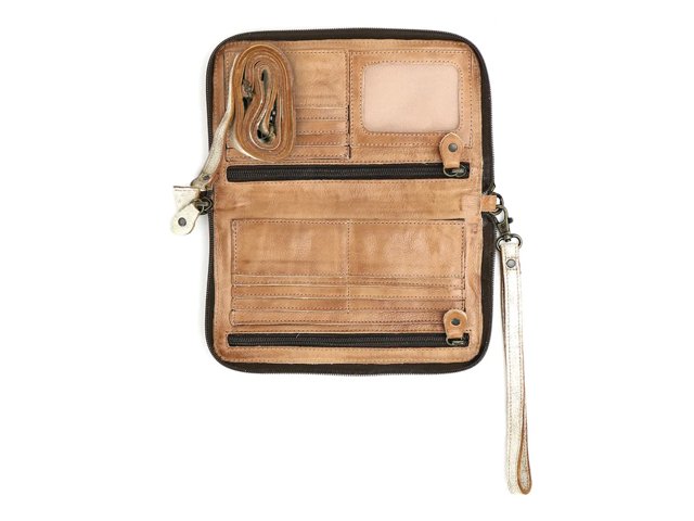 Templeton II Leather Clutch