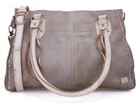 Rockababy Leather Shoulder Bag Silver Metallic view