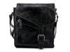Venice Beach Leather Crossbody Bag Black view