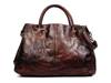 Rockaway Leather Tote Teak view