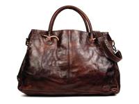 Rockaway Leather Tote Teak view