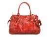 Rockaway Leather Tote Red view