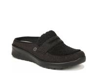 Georgia Wedge Slip-On Black Fleece/Faux Sherpa view