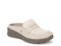 Georgia Wedge Slip-On Beige Fleece/Faux Sherpa view