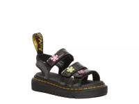 The Klaire Sandal - Kids' Black Glitter view