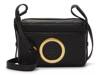 Naimi Leather Crossbody Bag Black view