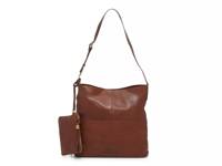 Kora Leather Shoulder Bag Dark Brown view