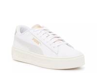 Smash V3 Platform Sneaker - Women's White/Grey/Light Pink view