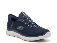 Hands Free Slip-Ins: Summits High Range Slip-On Sneaker - Men's Navy view