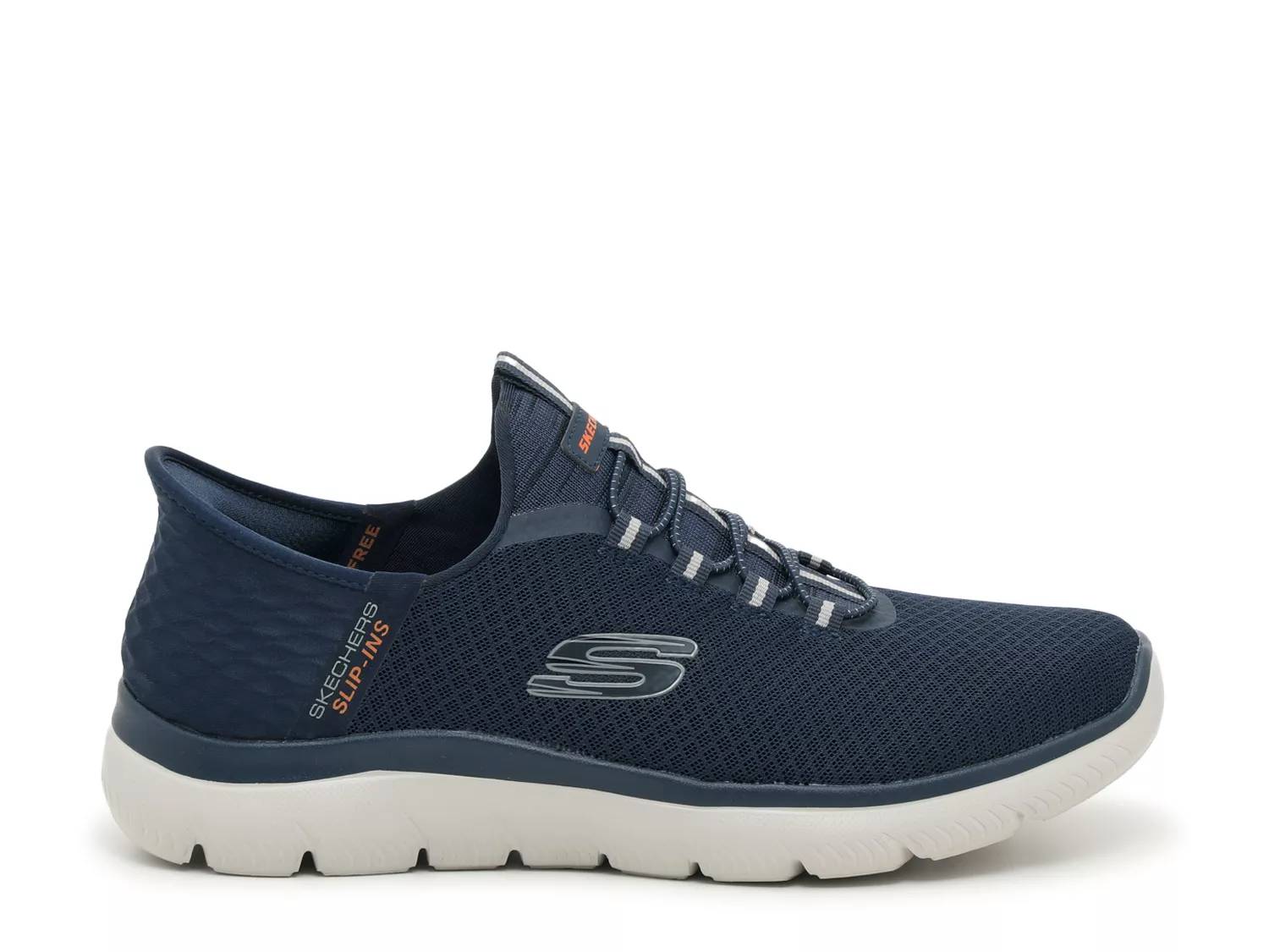 Click to shop the men's Skechers Hands Free Slip-Ins: Summits High Range Slip-On Sneaker
