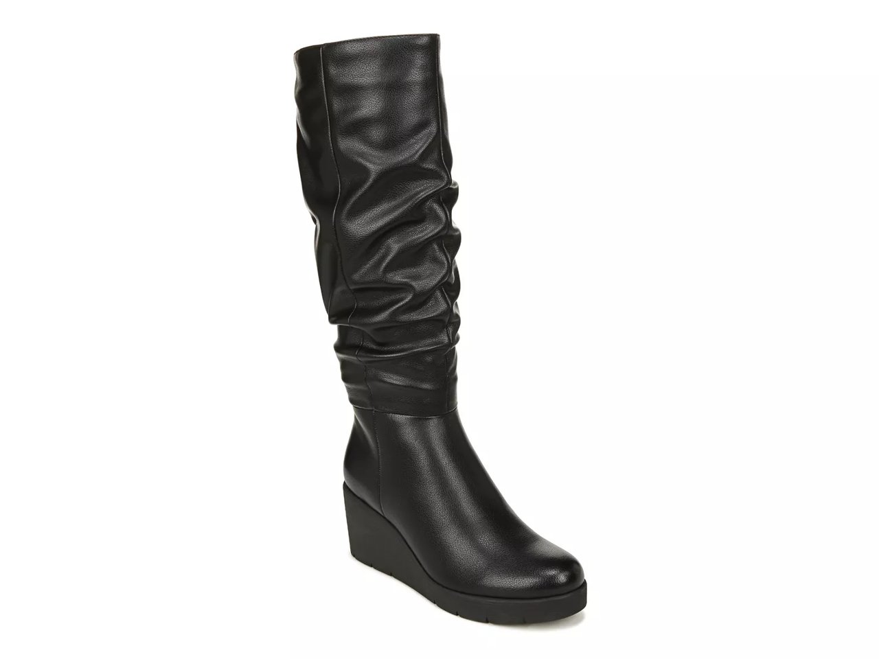 Aura Slouch Wedge Boot
