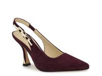 Veroni Pump Burgundy Suede view