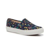 Double Decker Slip-On Sneaker - Women's Navy/Floral Print view