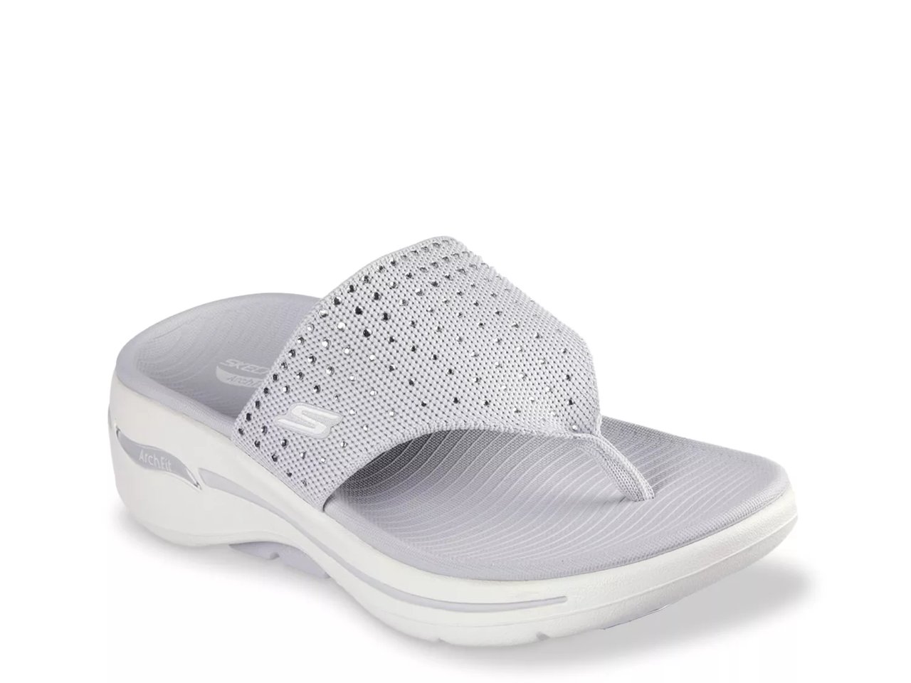 Skechers GO WALK Arch Fit Glam Wedge Sandal