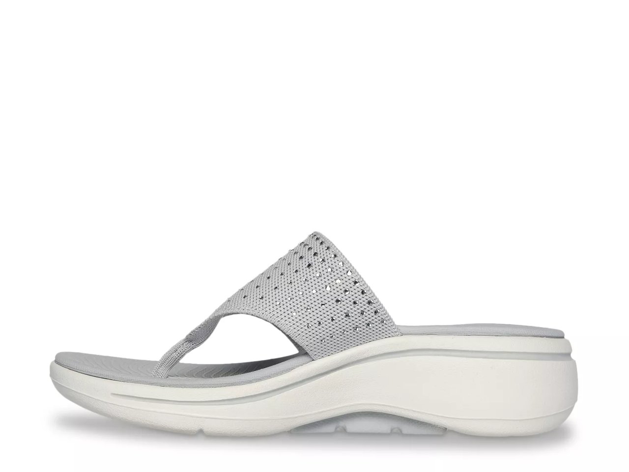 GO WALK Arch Fit Glam Wedge Sandal