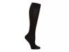 Ribbed Women's Compression Knee Socks Black view
