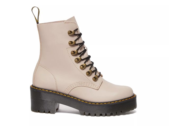 Dr. Martens Leona Platform Bootie - Women's - Free Shipping | DSW