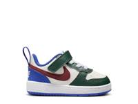 Court Borough Low Recraft Sneaker - Kids' White/Blue/Green view