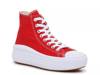 Chuck Taylor All Star Move High-Top Sneaker - Women's Red view
